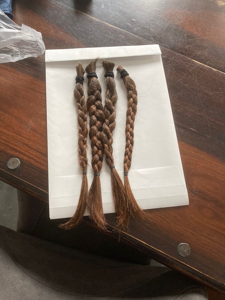 Wat een aardige mail na mijn #haardonatie aan <a href="/Haarstichting/">De Haarstichting</a>