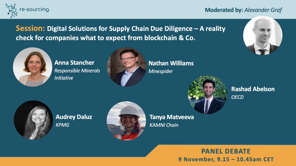 Are #digital solutions the key to a more effective and transparent #supplychain due diligence? What is the potential of #blockchain and Co.?

Join this session of our Virtual Conference for a discussion with international experts!

👉 Register for free: lnkd.in/dRwRGiYc