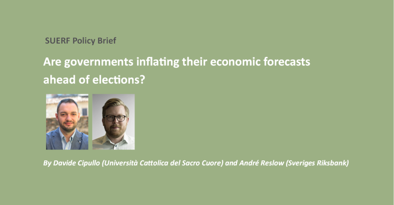 suerf_org's tweet photo. #SUERFpolicybrief “Are governments inflating their economic forecasts ahead of elections?” by @davidecipu (@Unicatt) and @AndreReslow (@riksbanken)
#ElectoralCycles #PoliticalSelection #Voting #MacroeconomicForecasting