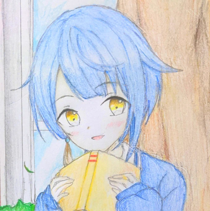 #イラストを4枚貼ると秋風に乗って絵柄を好いてくれる人の元へ届くらしい 私の絵柄好きな人なんて……いないでしょ!!! 