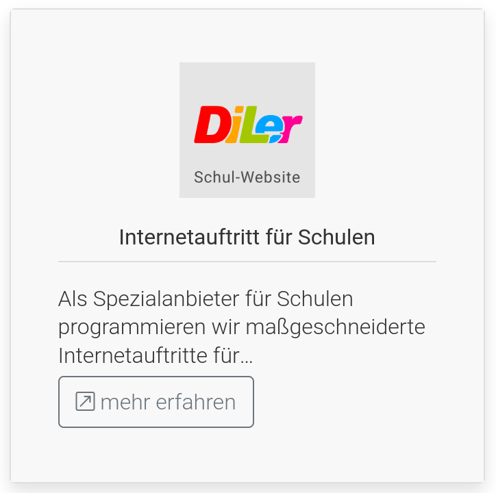 Internetauftritt für Schulen
von Free bis Premium
digitale-lernumgebung.de/diler-lernplat…