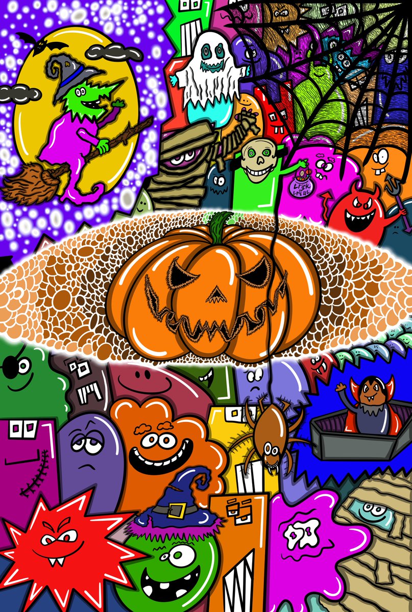 UTRTEZ's tweet photo. 🟢 UNDER THE RADAR: ARTIST SPOTLIGHT 🟢

ARTIST: @ArtistBear_ 
 
ARTWORK NAME: Halloween Doodle
EDITIONS: 30
PRICE: 1 XTZ

Digital cartoon, doodles, comics artist.

https://t.co/sCqiGuOBKQ https://t.co/jHhfqOMh2i