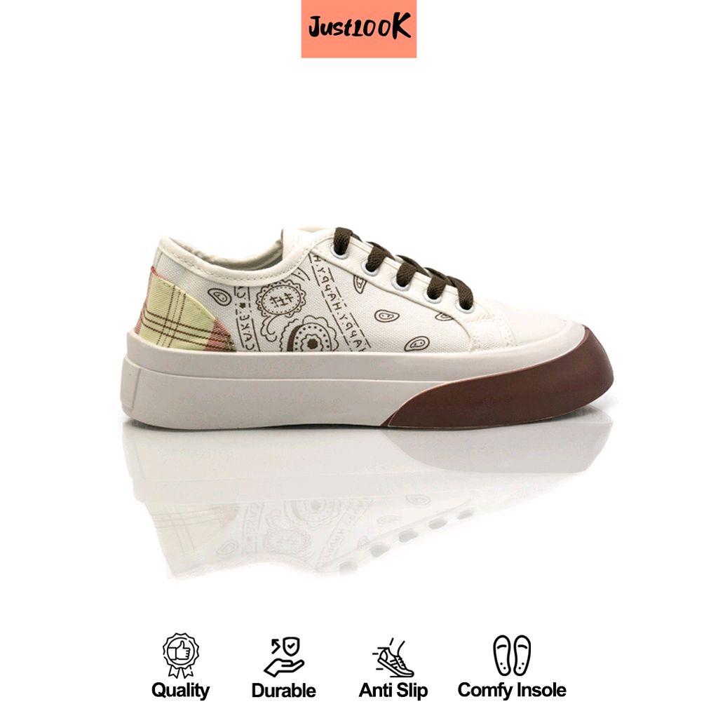 wizmafive's tweet photo. Cek JustLook Megan Sepatu Sneakers Wanita Sneakers Shoes Import dengan harga Rp119.900 - Rp139.900. Dapatkan di Shopee sekarang! https://t.co/93WLZvvzz7 https://t.co/f5M8F72D4D