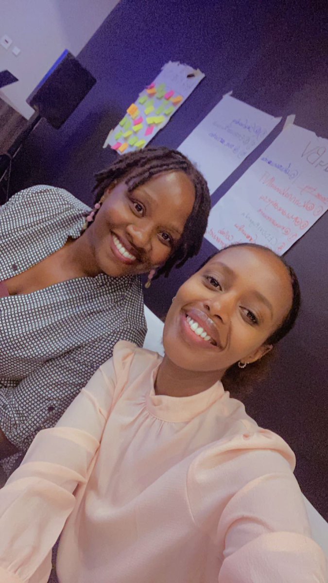 UmutoniGizl's tweet photo. How empowering , sharing space with women working w/ @KvinnaKvinnaINT to #EndGBV in Rwanda&amp;Africa. Ready to break the silence bc “GBV thrives on silence” https://t.co/e5jJXELsnT
