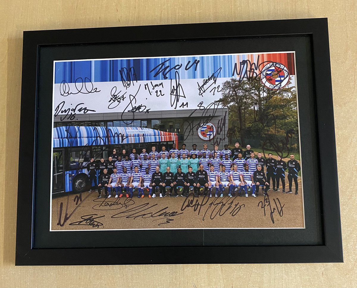lindsey6567's tweet photo. @AndyTCarroll @ReadingFC @OracleReading It was a great afternoon for our boys!! Already framed their signed team photos!! Pop along &amp; see us we frame shirts aswell ;) @keeleysframing https://t.co/ceUMVZr6Ky