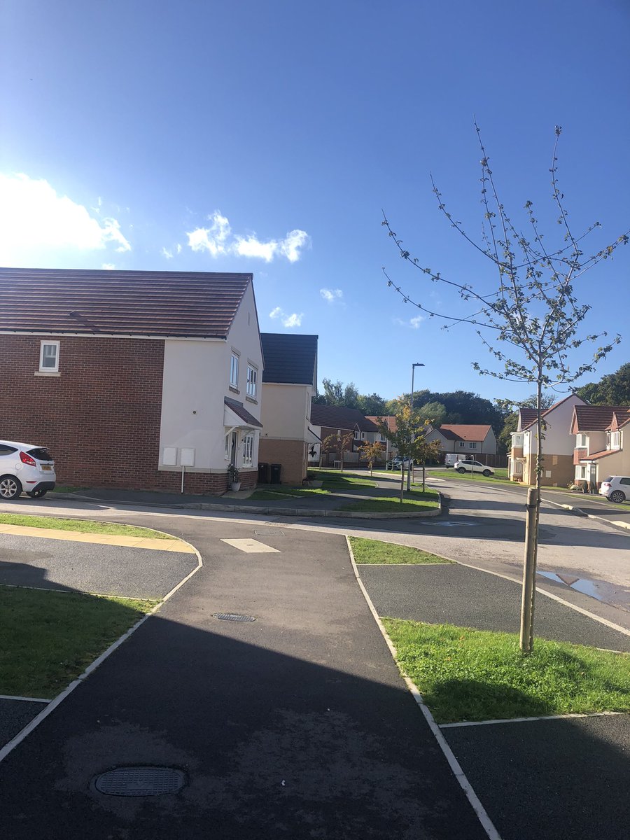 _NewHomes's tweet photo. There has been sun and blue skies during every visit to our Maes Gwern site in Mold this week 🌞😍 
what a stunning scheme 🏡 @WatesGroup #affordablehousing https://t.co/9hpN6sth2p