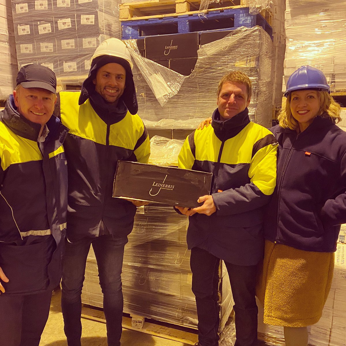It was a pleasure to welcome Lisa and Daniel of Leinebris to our head office today during their trip from Norway.

Leinebris produces premium quality line caught #Cod &amp; #Haddock for the UK market which we are proud to supply to our customers
#famousforfishsince1937 #fishandchips