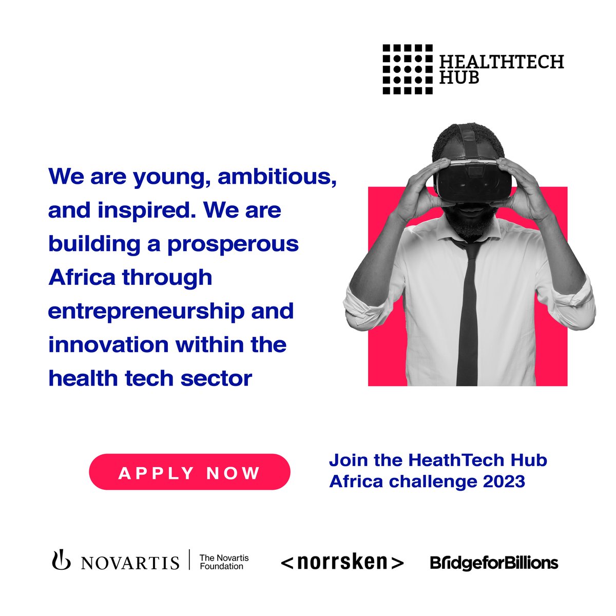 Are you a HealthTech innovator based in Africa? Apply now at thehealthtech.org/challenges-202… to be a part of the HealthTech Hub's next cohort. Applications will be open until October 30th. #innovation #startups #healthtechhub #africa #healthtechinnovation #innovationmanagement