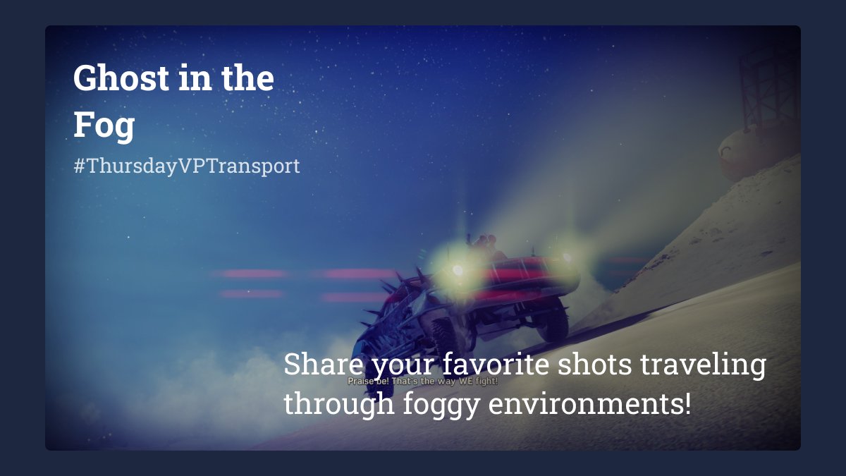 It's that day of the week for #ThursdayVPTransport themed 'Ghost in the fog', and @Milz_VP would be looking at your submissions on the Picashot app too. Excited to see the fantastic photos you share🚀 app.picashot.co #VirtualPhotography