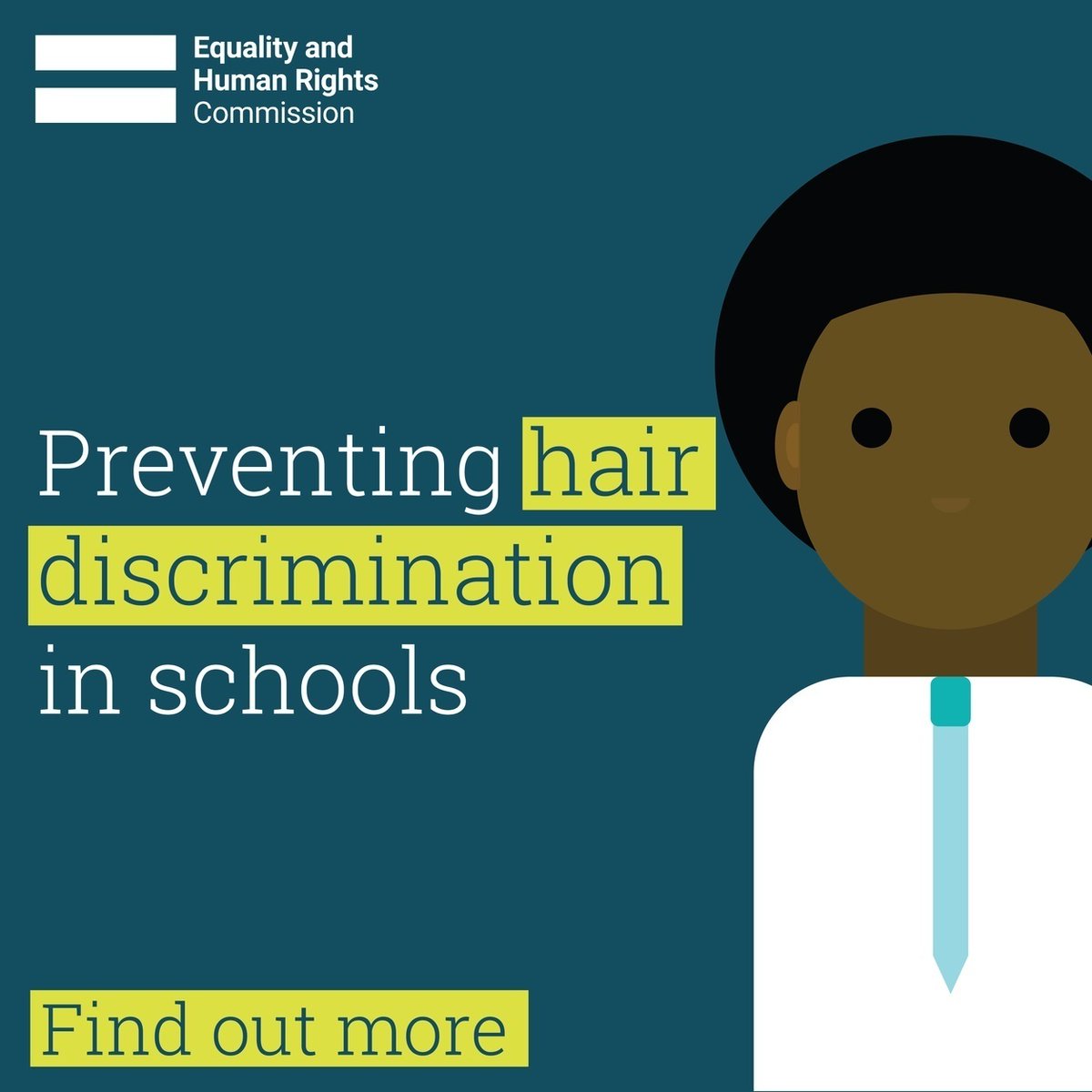 Young people should be able to thrive in school, without fear of being discriminated against because of their hair. Today, we’re launching new resources which will help schools end hair discrimination and be inclusive places for all. Find out more: orlo.uk/7YtK1