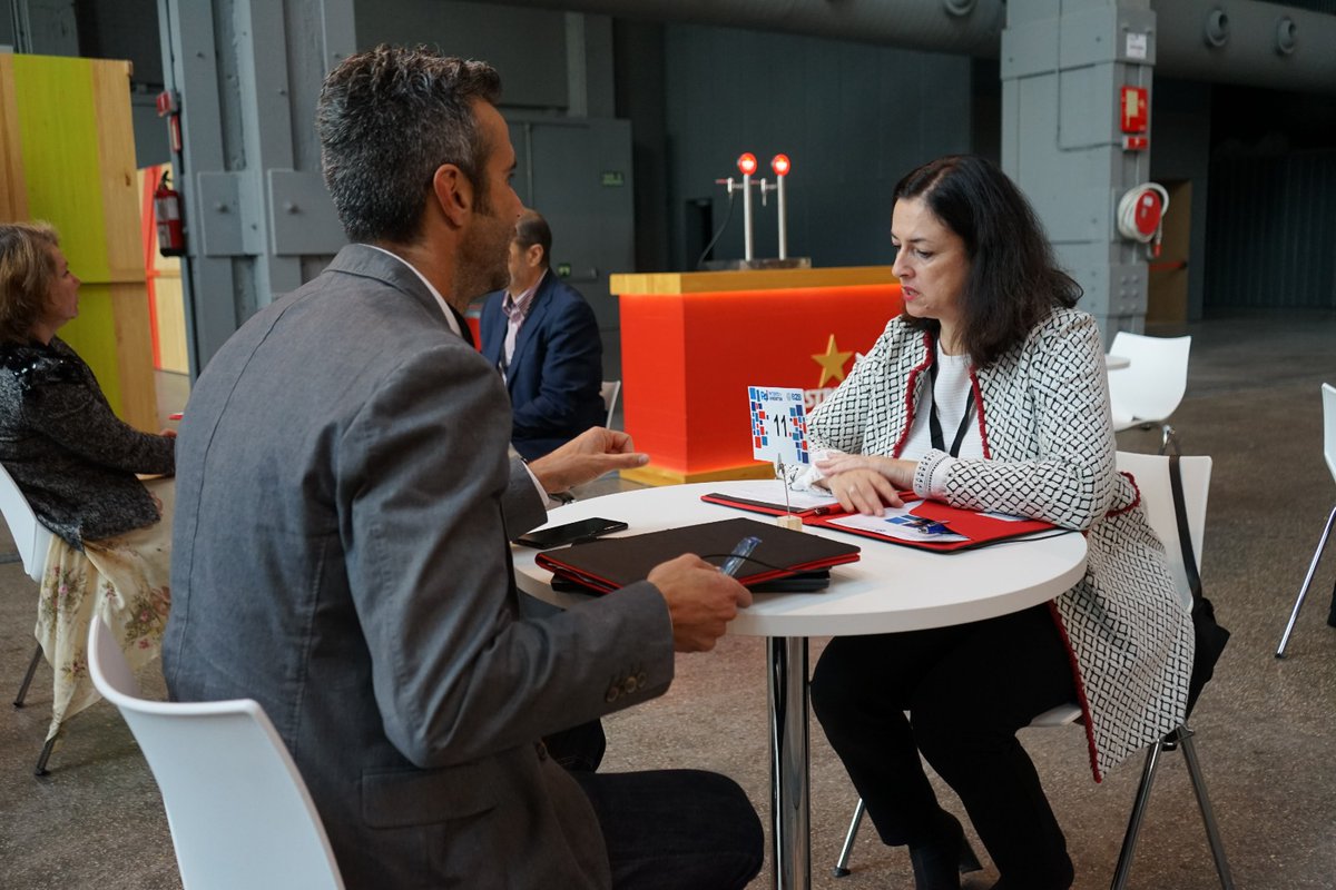 s4industry's tweet photo. The first 𝗕𝟮𝗕 𝗠𝗘𝗘𝗧𝗜𝗡𝗚𝗦 are already taking place 🤝
💡 Very interesting to see how #science and #innovation is promoted at #Patents4innovation https://t.co/SSLZd6vpOj