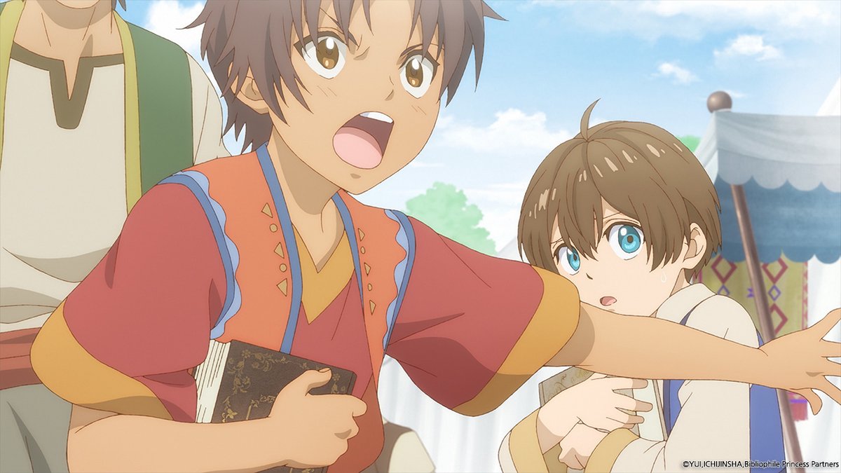 [애니플러스 10/27 23:30 방송 『책벌레 공주』 4화 "별의 여행자"] -세계를 여행하는 학자 집단 '시슬의 별'이 사우즐린드에서 책 시장을 연다는 소식을...