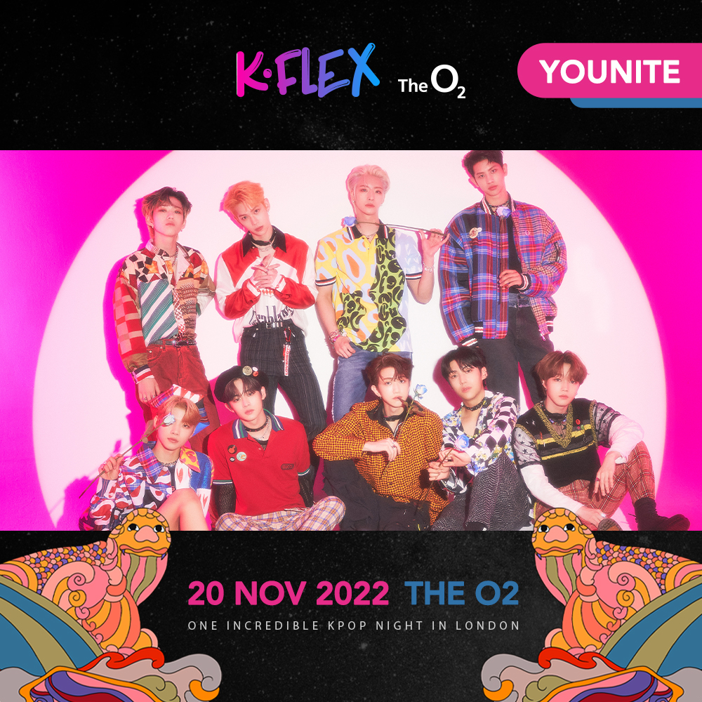 KPOPLUXFRA's tweet photo. K.FLEX at LONDON O2 Arena 🎇
⠀
@YOUNITE_offcl at K.FLEX
⠀
Venue - London O2 Arena
Date - 2022.11.20 (Sun) 6:00PM
Ticket Sale - @seetickets
https://t.co/SkC3c58o8p
⠀
#KFLEX #LONDON #KPOP #KPOPFestival
#WINNER #PENTAGON #AB6IX #VIVIZ #Weeekly
#Billlie #YOUNITE https://t.co/YwnleugiXR