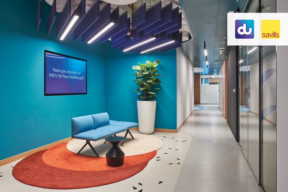 Savills_ME's tweet photo. #SavillsMiddleEast had the pleasure of helping set up the progressive new headquarters of @dutweets in Dubai Hills Estate.
Contact Stuart Healey, Head of Cost Management for the Middle East, to find out more about how #Savills can help you.
#consultancy #dutelecom https://t.co/RxnubSMFuC