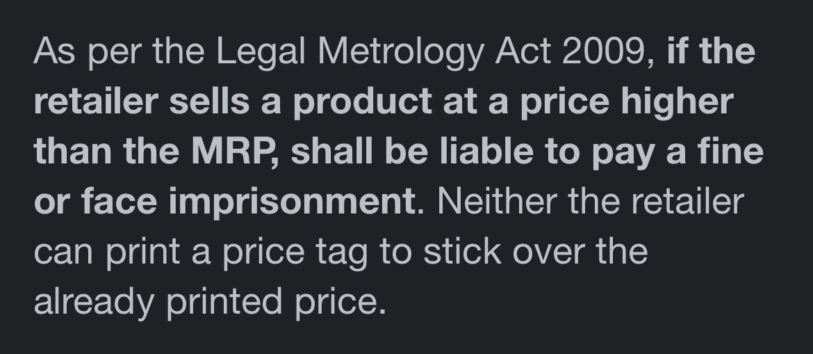 jonesyoutubejt's tweet photo. Isn’t it a criminal offence to sell a product above itS MRP @flipkartsupport @Flipkart ? https://t.co/Abe8lRFeF5