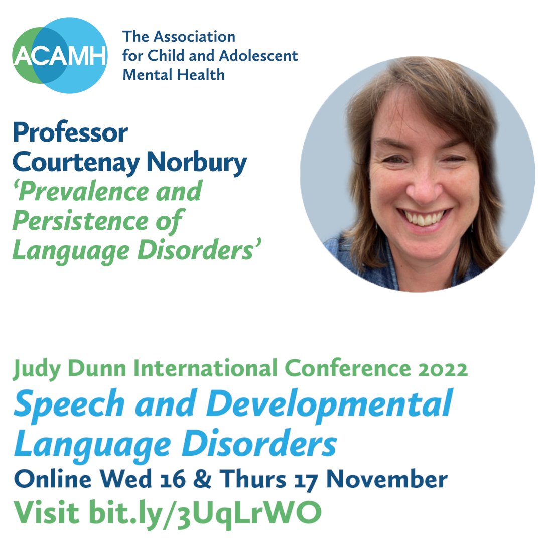 TheJCPP's tweet image. Did you know that #LanguageDisorders affect ~10% of the primary #School population?

Learn more about the nature of #DevLangDis &amp;amp; more, at the Judy Dunn International Conference on #Speech &amp;amp; #DLD! 

Prices include access to recordings for 90 days! bit.ly/3KuZi9R

#SLT