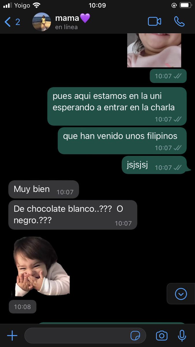 Am11Edel's tweet photo. q graciosa la mama https://t.co/B3J4CXSXLi