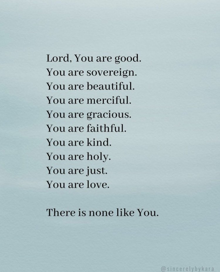 THELAMBUK's tweet photo. Praise GOD for who He is!💙 #PraiseGod #GodIsGreat #Worthy #Holy #AlphaAndOmega #BeginningAndEnd #Father #Abba #HolySpirit #Ruach #JesusIsLord #SonOfGod #HolyHolyHoly #Kind #Compassionate #Healer #Redeemer #Comforter #Sovereign #Dad #GodIsLove #GodIsGood #GodIsNear #TrustGod https://t.co/wBnE7z3m9o