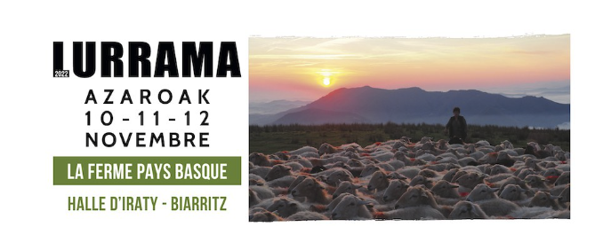 P_Basque's tweet photo. Les 10, 11 et 12 novembre 👉 Le salon sur l'agriculture paysanne @Lurrama est de retour ! Cette édition 2022 a pour thématique « Pour une montagne vivante ».
RDV à la Halle d'Iraty Biarritz pour une sortie responsable #enmodebasque 🌱 !
➕ d'infos : https://t.co/L55uIu04LP https://t.co/iEBaBAqb3K