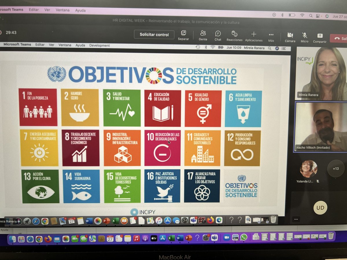 ejoana's tweet photo. “La #sostenibilidad es un pacto del presente con el futuro” Totalmente de acuerdo con la descripción y visión que nos aporta Nacho Villoch @Capitancook en nuestra #HRDigitalWeek @incipy La #TransformaciónDigital y Sostenible … hoy ya es urgente!!! @mranera https://t.co/lzAi1wp87o
