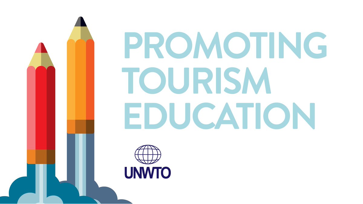 Education is the best tool to empower the next generation of tourism professionals. See all the options @UNWTO provides 👇 to make it happen 👩‍🎓UNWTO Tourism Online Academy 🏆Students League 💻Training & Webinars 📚E-Library unwto.org @UNWTOAcademy