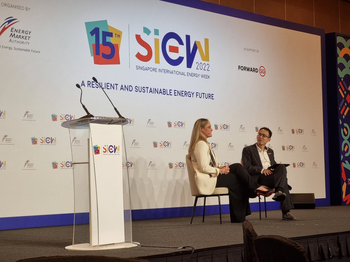 Ms Amanda of Google discusses the challenges faced in the Asian Pacific market. One being, Asia has very minimal regionally connected grids and that some of the barriers are mainly on the supply side where there is minimal grid infrastructure to bring resources to load.#SIEW2022