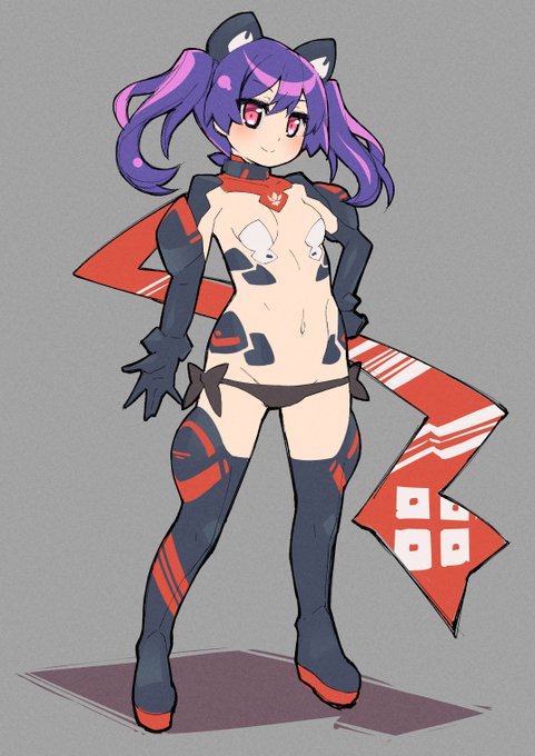 あんまり設定とかなく軽率に描けるヒロインほしいなーというきもちから試作。 