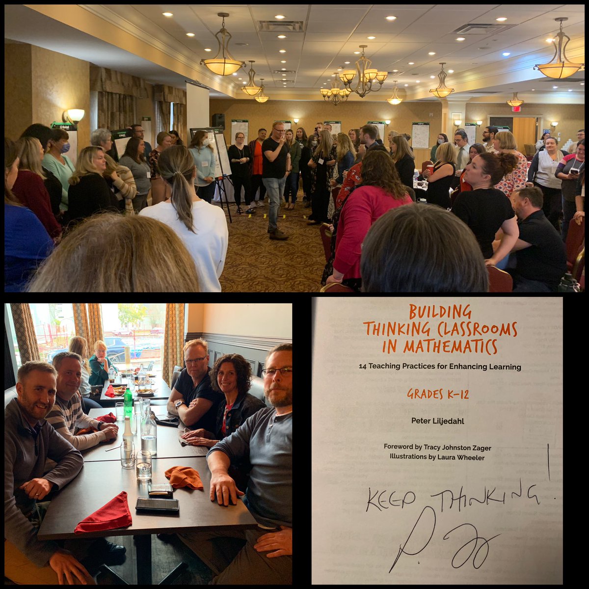 MCubedCCRCEMATH's tweet image. Ss listen to what you do, not what you say. Promote thinking, critical consciousness &amp;amp; equitable access through BTC. So grateful for this opportunity!! ⚖️🧩 @CCRCE_NS @KSquaredMathNS @KathrynMackie3 @pgliljedahl @KelPower @CcrceM #buildingthinkingclassrooms #wipebook