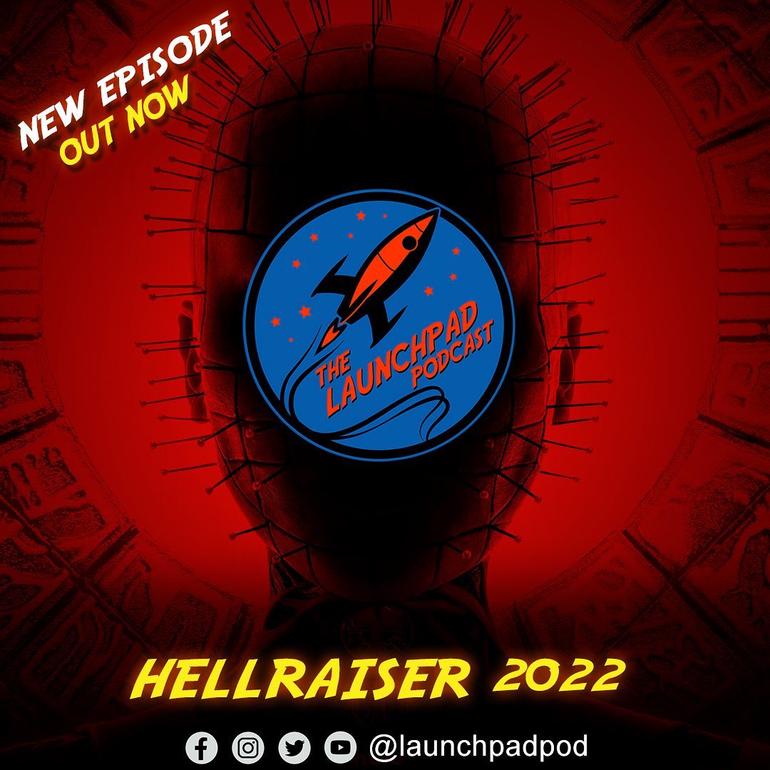 launchpadpod's tweet image. Donning leather (or not…) the Rocketeers explore pleasure and pain as they grab their hooks and chains and rip open Hulu’s Hellraiser. Listen here soundcloud.com/user-7090288/h… or on your favorite podcatcher!

#launchpadpod #pulpculture #hellraiser #pinhead #horror #horrormovie