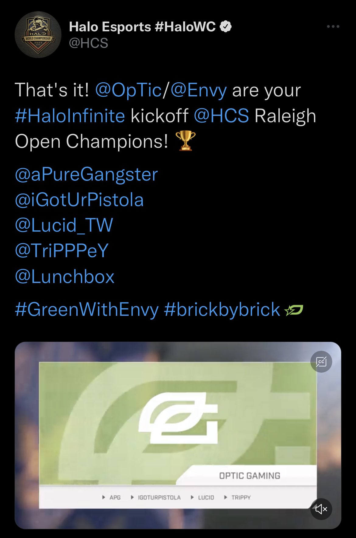 OPTIC GAMING ARE YOUR 2022 HALO WORLD CHAMPIONS!