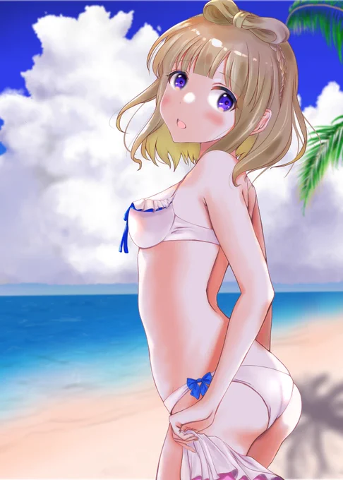 桃歌ちゃん、ちょこちょこ修正してこんな感じに。#アリスギアお絵かき 