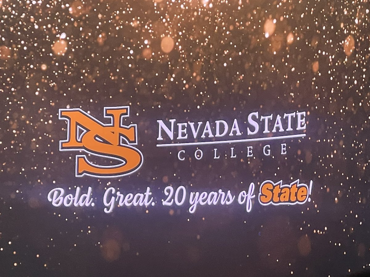 carr_8's tweet image. It was a honor to be acknowledged during @NevadaState’s 20th Anniversary as an alumni! I am proud to be #battleborn and a scorpion. NSC college has set the foundation for many blessings in my education career.