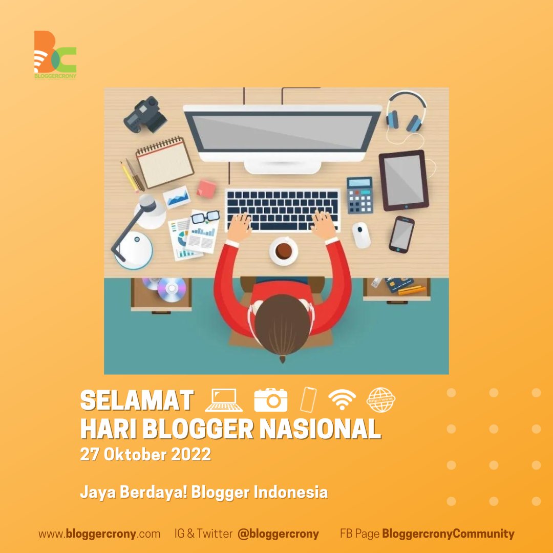 "Emang Blogger Masih Ada?"
Kaget gak ditanya kaya gitu? Gak usah kaget, kita buktiin aja.

Share tulisan organik kalian di reply, nanti kak Min sebarluaskan, biar yang nanya tadi bisa baca sendiri.

#BanggaJadiBlogger
#HariBloggerNasional2022