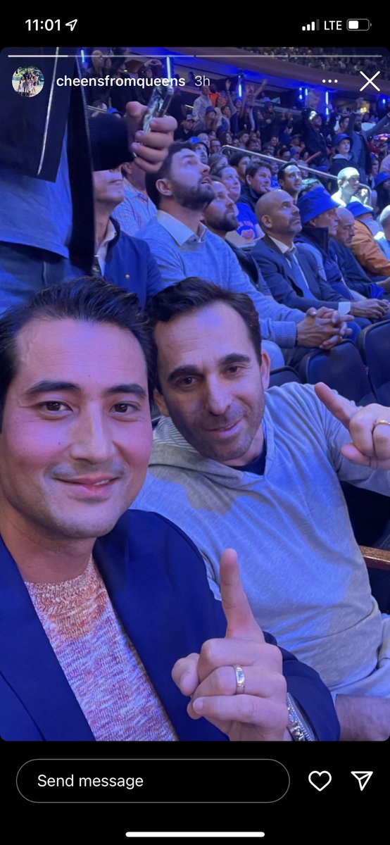 Take it to the 🔝☝️ Wednesday night Knicks with the OT win!!