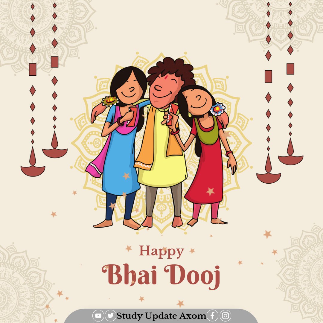 StudyUpdateAxom's tweet photo. For my sweet sister, sending loving Bhai Dooj wishes for you. I send my love and promise to protect and love you till my last breath of life. 👨‍👩‍👧👨‍👩‍👧❤❤👨‍👩‍👧👨‍👩‍👧❤❤
#BhaiDooj 
#bhaidoojspecial 
#BhaiPhota https://t.co/ditT6teDkh