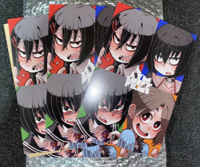 特典のポストカード、良い感じっ。サンキュー、プリンパさんっ。#CC福岡57 #COMICCITY福岡57 