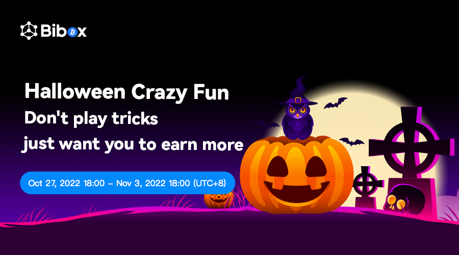 Bibox365's tweet photo. Come on little cuties🗣️🗣️🗣️
Halloween Crazy Fun🧌🧛‍♂️
20,000USDT 🤩🤩🤩candies waiting for you
🎉🎉🎉Let's see how to get！
🥳Click:https://t.co/RHsRYsHP6l https://t.co/dT4xxtrYYf