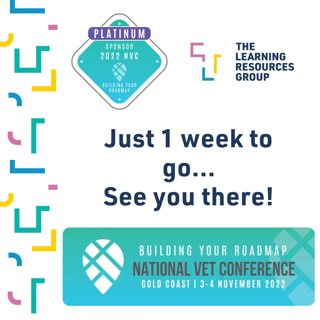 TLRG_tweets's tweet photo. Just 1 week to go... See you there!
We're proud to be Platinum Spondor of the 2022 National VET Conference (3-4 November, 2022) https://t.co/voktFCjwiX
Can't make it to #2022NVC? Check out what TLRG have to offer here: https://t.co/HzViEtFQiF
#VETsector #RTO #LLN #VETLEarning https://t.co/w77c5jzKAa