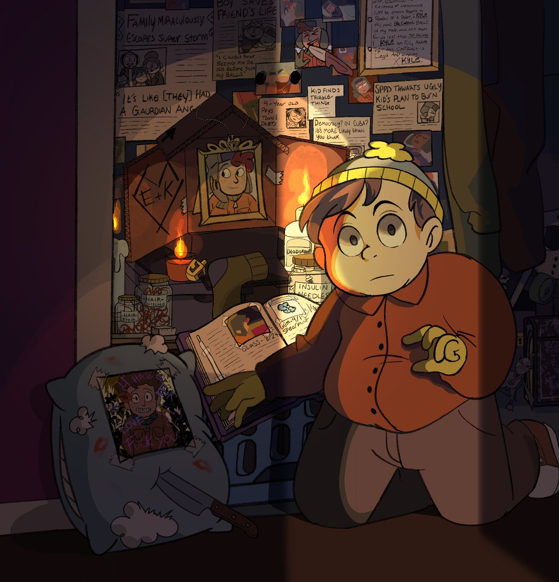 ritzees's tweet photo. an obsession

#southpark #kyman #spkyman https://t.co/E5HnZ6xxbC