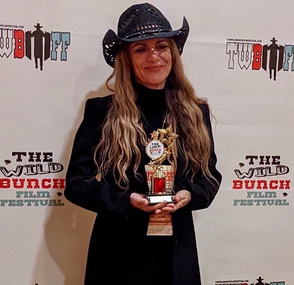 elenamaromusic's tweet photo. Happy and honored to receive the award “ Best Composer Overall for Multiple Film Projects. Thank you @TWBFilmFestival ! #twbff #elenamaromusic #elenamaro #western #filmmusic #filmscore #filmscoring #filmcomposer #womancomposer #womeninpost #italiancomposer #womeninfilmandtv https://t.co/VXUifzmU2l