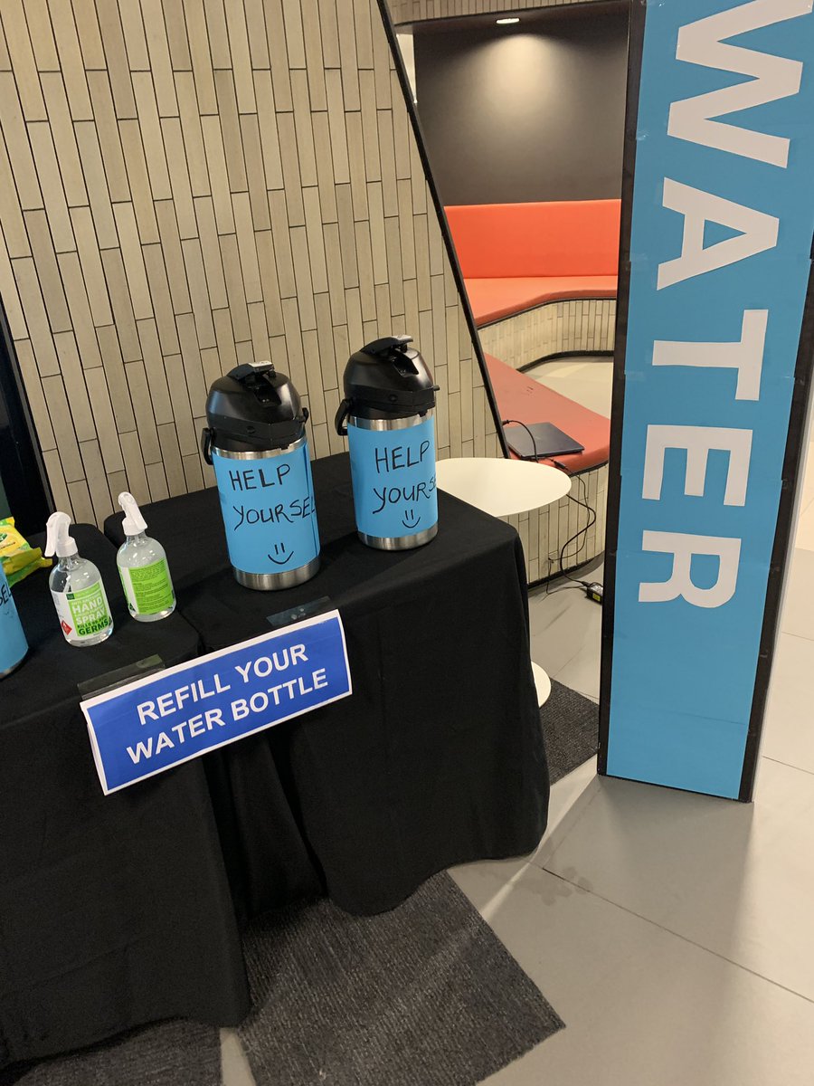 andypriestner's tweet image. Water station @monashunilib - how might we ensure students are sufficiently hydrated during their visit to the library? #userexperience #uxdesign #uxtour #prototyping
