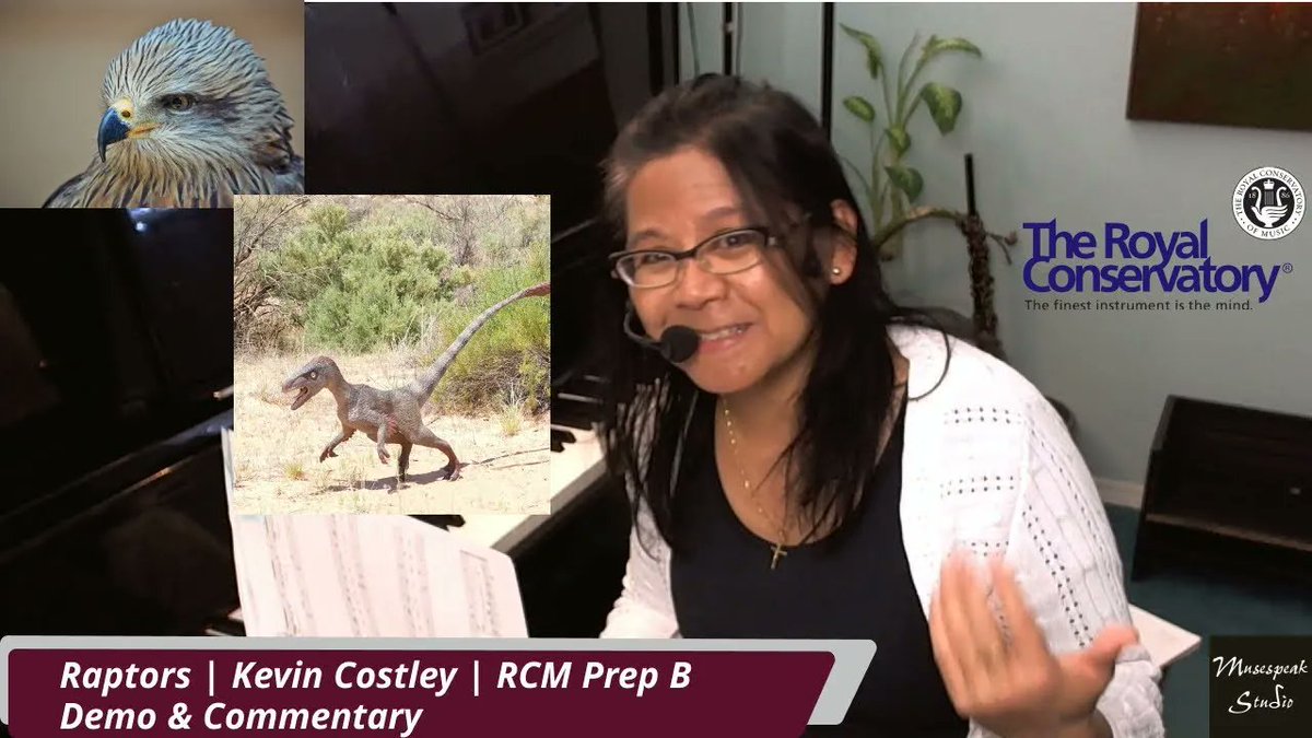 Check out this fun piece that was recently added into the 2022 RCM Piano Syllabus. Here are my first impressions of Raptors by American composer Kevin Costley. buff.ly/3eRZIvC #RCM #royalconservatoryofmusic #celebratercm2022 #demowednesday