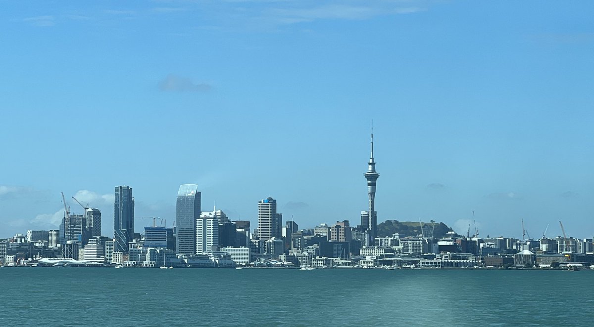 Couldn’t ask for a nicer day in #Auckland NZ today.  Beautiful skies and people. Off to client drinks with the team 👍🏼