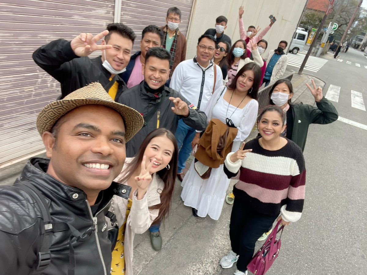 bchaitu's tweet photo. Manipur, India is going to meet Nara, Japan ๐ค
(Also with us #SonaliAcharjee)
#RhythmsofManipur
๐ฎ๐ณโค๏ธ๐ฏ๐ต https://t.co/sgmNzP5WYD