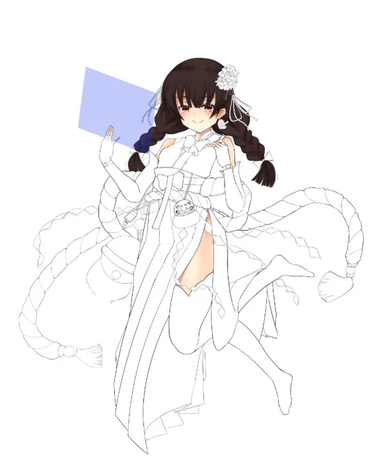 さて、塗ります 