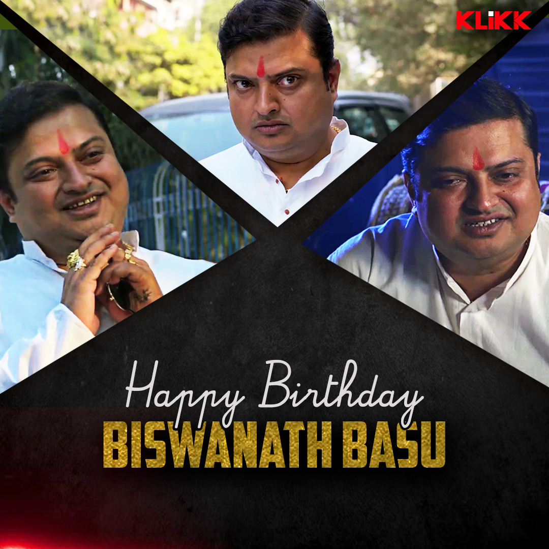 Happy birthday to the incredibly brilliant @biswanathpaltu, who has won over the Bengali film industry with his charisma.

#BiswanathBasu #Klikk #BinodonJokhonTokhon #KlikkApp #KlikkOtt