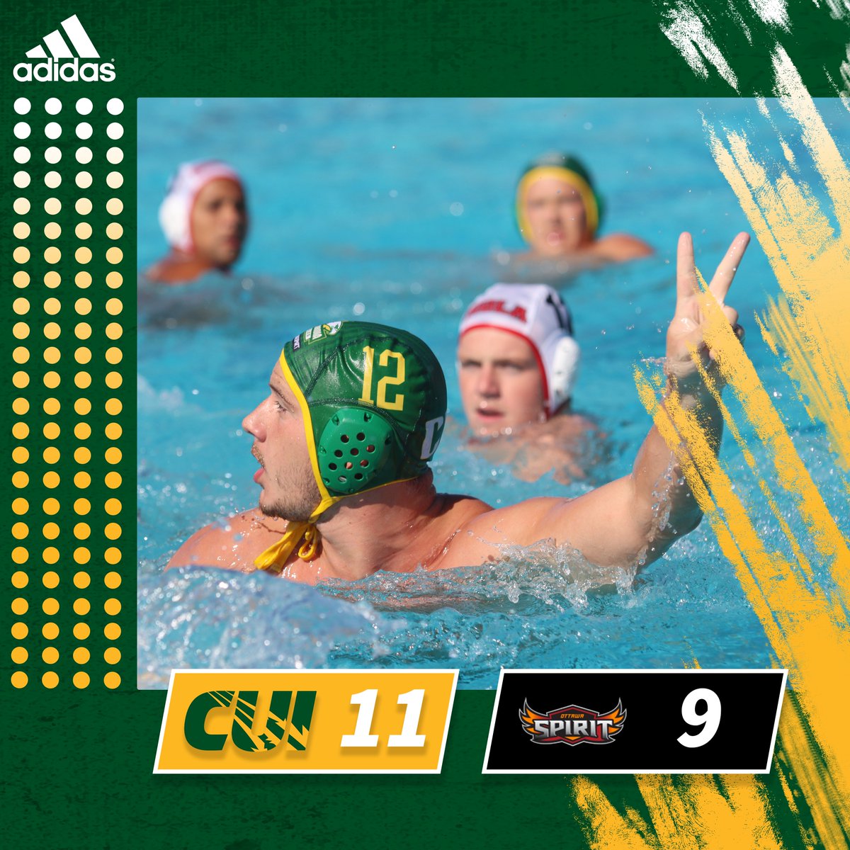What A Great Day to Celebrate Our <a href="/cuimwp/">CUI Men's Water Polo</a> Seniors!
Jeff Runyan Breaks the School Record for Career Goals &amp; Our Golden Eagles Win Not Once - but Twice - by Two Goals! 🦅🤽‍♂️
