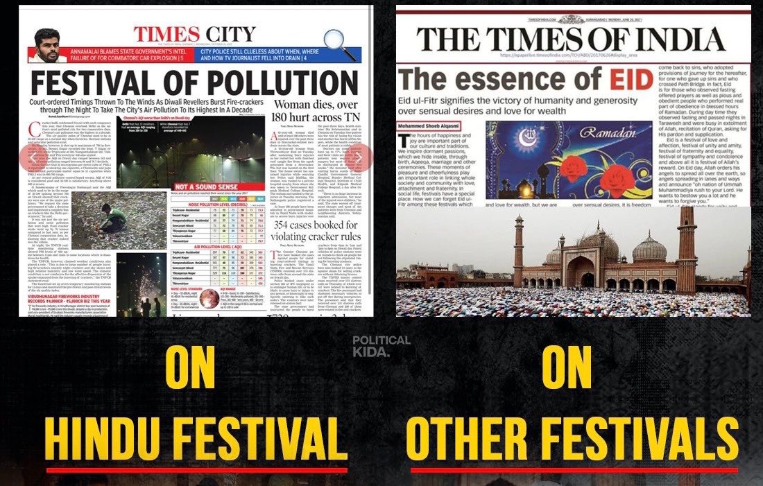 MajorPoonia's tweet photo. The Times of Hindu Hatred !
#MediaCrooks https://t.co/gMxjR7TQEr
