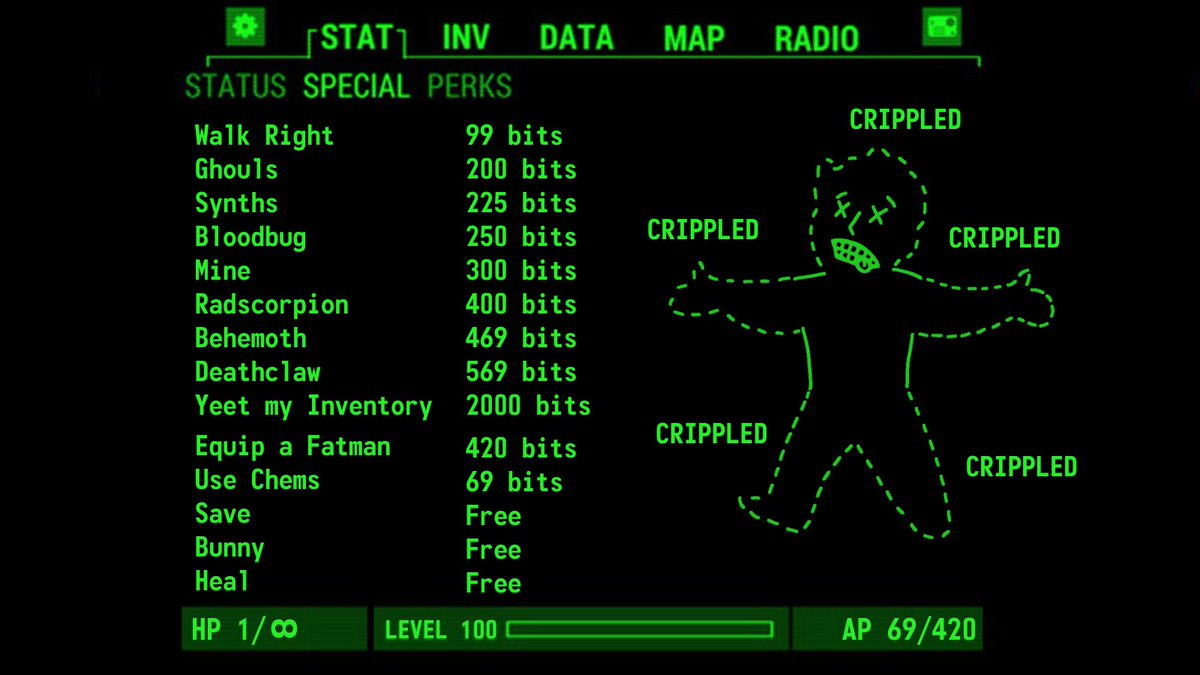 OFFICIAL NUMBERS FOR THE PAIN GAME FRIDAY. JOIN AND REDEEM ANY OF THESE BITS AND YOU WILL BE ABLE TO INTERACT AND MESS WITH MY GAME :)