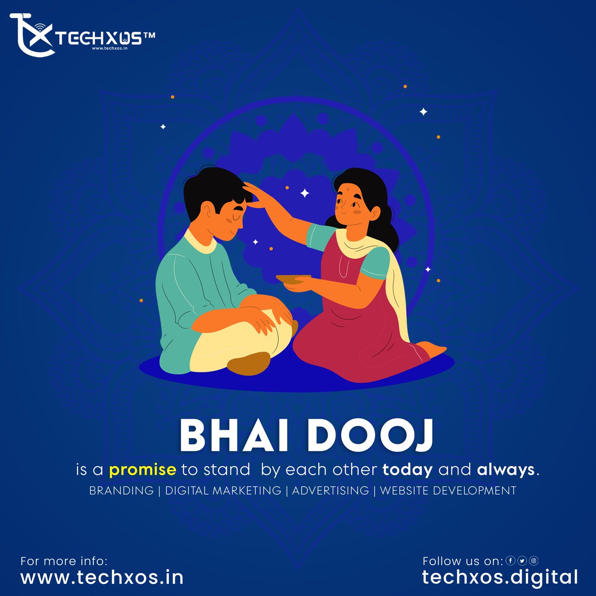 techxosdigital's tweet photo. Happy Bhai Dooj https://t.co/4qjezKAwPw